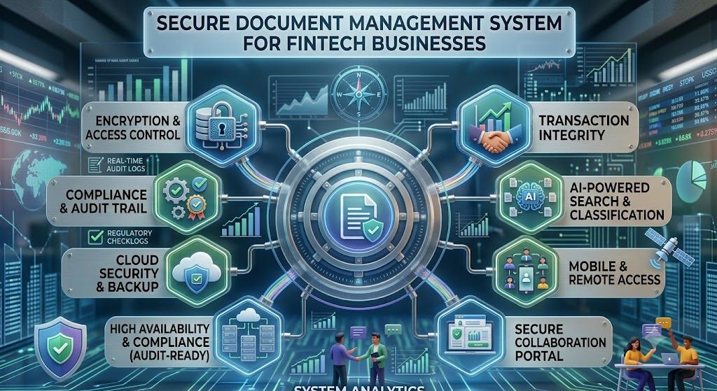 Secure Document Management System for Fintech Businesses